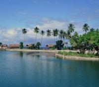 A Lagoon by Kuta Beach